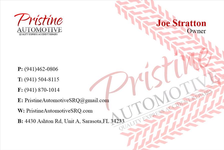 Pristine Automotive Logo
