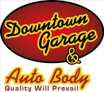 Downtown Garage & Auto Body 4913 Massaponax Church Road, Fredericksburg, VA 22407 Downtown Garage & Auto Body Logo