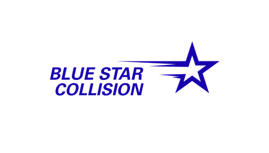 Blue Star Brothers- Auto Center Collision Logo