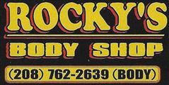 Rocky's Body Shop 256 W Dakota Ave, Hayden, ID 83835 Rocky's Body Shop Logo