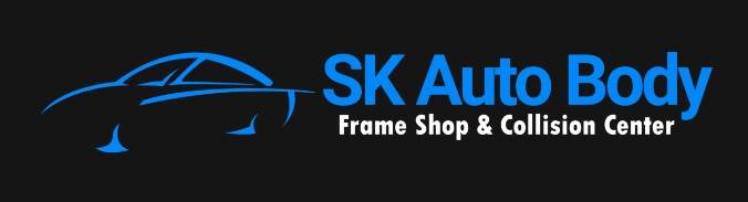 Sk Auto Body Logo