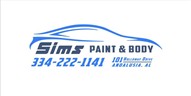 Sims Paint and Body 101 Holloway Drive, Andalusia, AL 36420 Sims Paint and Body Logo