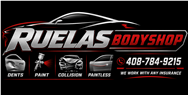 Ruelas Body Shop Logo