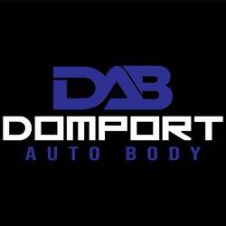 Domport Auto Body Logo