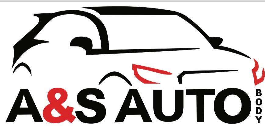 A & S Auto Body Logo