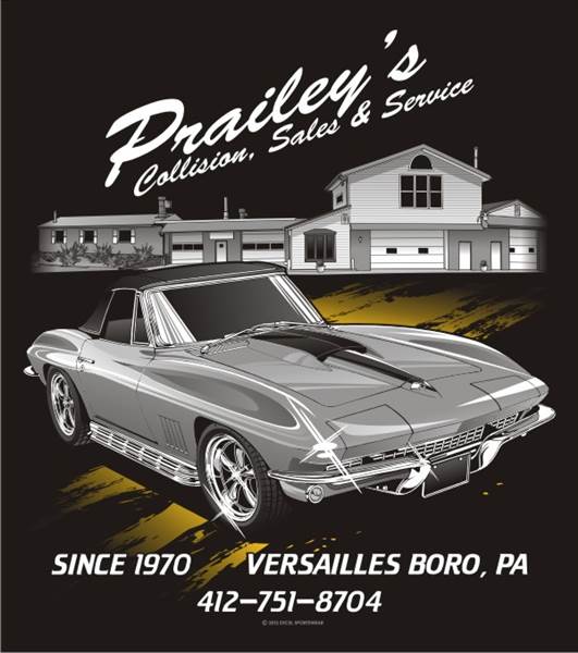 Prailey 's Auto Body, Inc. 708 Center St Rear, Versailles Boro, Mc Keesport, PA 15132 Prailey 's Auto Body, Inc. Logo
