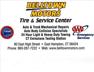 Belltown Motors 80 East High Street, East Hampton, CT 06424 Belltown Motors Logo