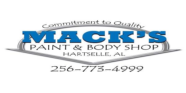 Mack's Paint & Body Shop 114 Main St E, Hartselle, AL 35640 Mack's Paint & Body Shop Logo