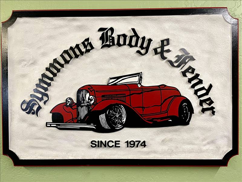 Symmons Body and Fender, Inc. 509 San Ramon Valley Blvd, Danville, CA 94526 Symmons Body and Fender, Inc. Logo