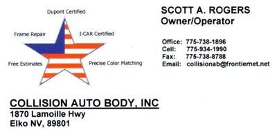 Collision Auto Body, Inc. Logo