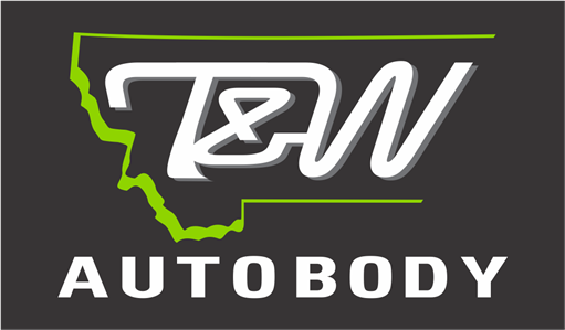 T & W Auto Body Logo
