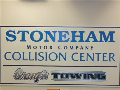 Stoneham Motor Co. Collision Center Logo