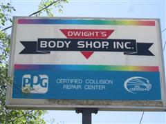 Dwight's Bodyshop 2 LLC. Logo