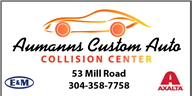 Aumann's Custom Auto LLC 53 Mill Rd, Franklin, WV 26807 Aumann's Custom Auto LLC Logo