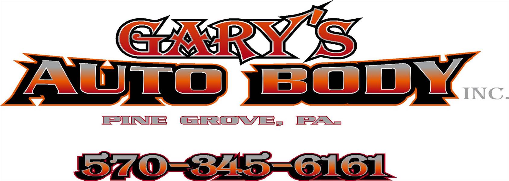 Gary's Auto Body Inc. 151 Molleystown Road, Pine Grove, PA 17963 Gary's Auto Body Inc. Logo
