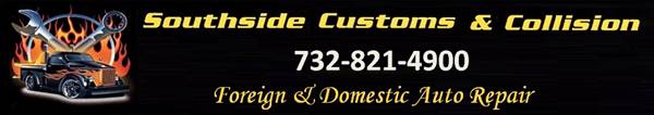 Southside Customs & Collision 2350 Old Georges Rd, North Brunswick, NJ 08902 Southside Customs & Collision Logo