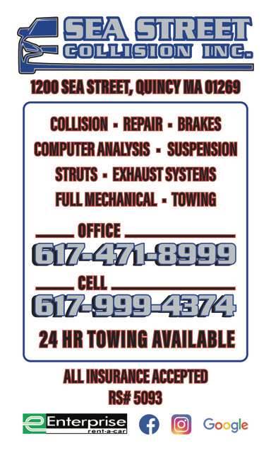Sea Street Collision, Inc. 1200 Sea Street, Quincy, MA 02169 Sea Street Collision, Inc. Logo