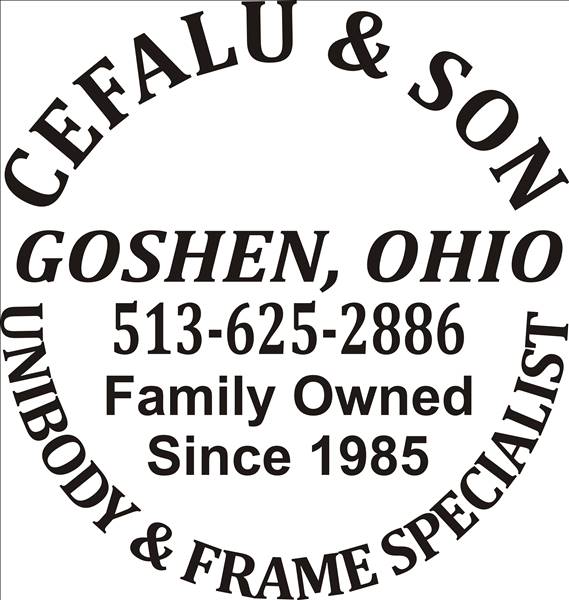 Cefalu & Son Auto Body Logo