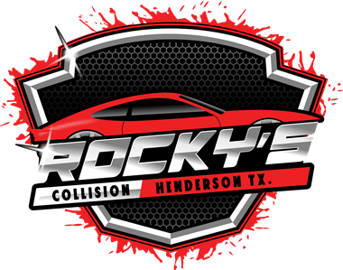 Rocky's Collision 3755 Hwy 79 South, Henderson, TX 75654 Rocky's Collision Logo