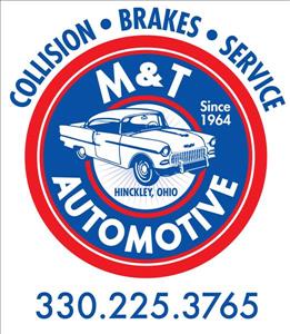 M & T Auto Body Inc 1515 Ridge Rd, Hinckley, OH 44233 M & T Auto Body Inc Logo
