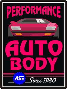 Performance Auto Body LLC. 3005 Aerotech Pl, Montrose, CO 81401 Performance Auto Body LLC. Logo