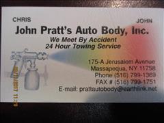 Pratts Auto Body Logo