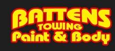 Battens Paint & Body PO BOX 311502, Enterprise, AL 36331 Battens Paint & Body Logo