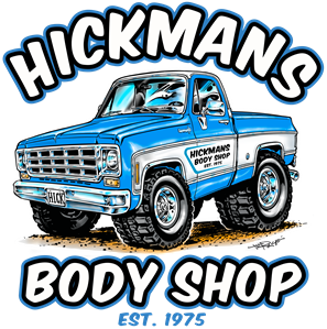 Sprague Company LLC DBA Hickmans Body Shop Logo
