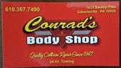 Conrad's Body Shop 1622 Swamp Pike, Gilbertsville, PA 19525 Conrad's Body Shop Logo