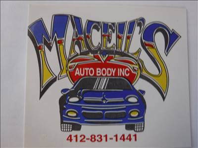 Maceil's Auto Body 5347 Progress Blvd, Bethel Park, PA 15102 Maceil's Auto Body Logo