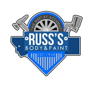 Russ's Body & Paint 1105 N Russell St, Missoula, MT 59808 Russ's Body & Paint Logo