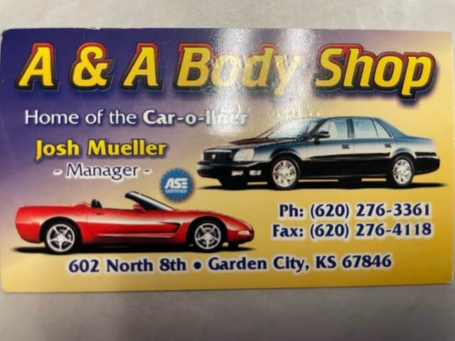 A & A Body Shop Logo