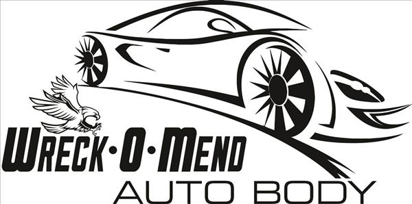 Wreck O Mend Auto Body Logo