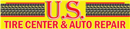 Us Tire Center & Auto Repair Logo