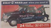 What U Need Inc 5719 Walnut St, Philadelphia, PA 19139 What U Need Inc Logo