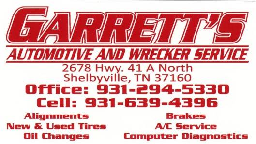 Garrett's Automotive Logo