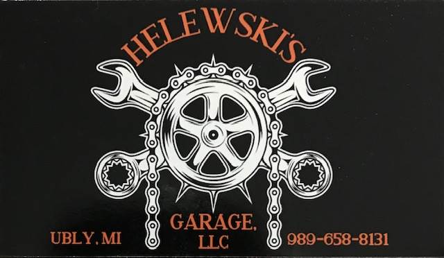 Helewski's Garage LLC. Logo