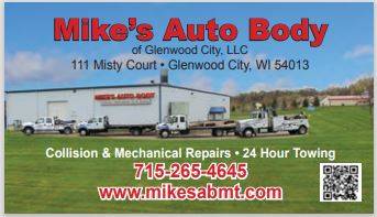 Mike's Auto Body Logo