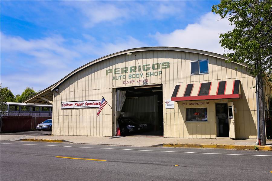 Perrigo's Auto Body, Inc. 251 Washington St, Santa Cruz, CA 95060 Perrigo's Auto Body, Inc. Logo