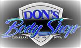 Don's Body Shop 304 S 20th St, Clear Lake, IA 50428 Don's Body Shop Logo