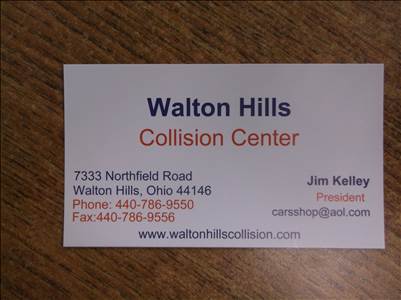 Walton Hills Collision Center Logo