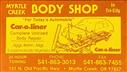 Myrtle Creek Body Shop, Inc. 151 N. Old Pacific Hwy, Myrtle Creek, OR 97457 Myrtle Creek Body Shop, Inc. Logo