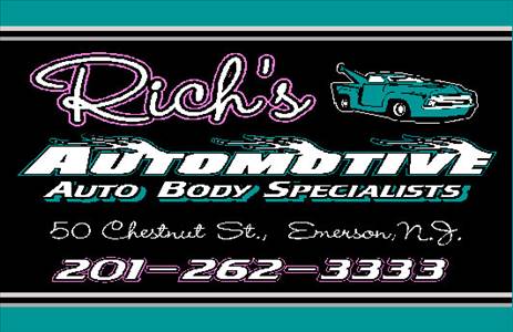 Rich's Automotive Specialists 50 Chestnut St, Emerson, NJ 07630 Rich's Automotive Specialists Logo