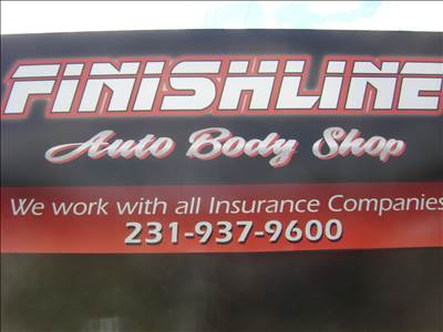 Finish Line Auto Body Shop LLC. 19438 M-46, Howard City, MI 49329 Finish Line Auto Body Shop LLC. Logo