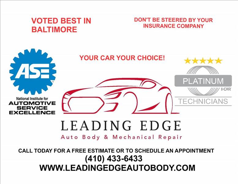 Leading Edge Auto Body LLC 5807 Falls Rd, Baltimore, MD 21209 Leading Edge Auto Body LLC Logo