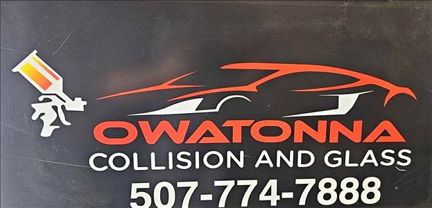 Owatonna Collision and Glass 1835 S Elm Ave, Owatonna, MN 55060 Owatonna Collision and Glass Logo