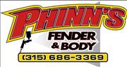 Phinn's Fender & Body Inc 14796 County Route 3, Clayton, NY 13624 Phinn's Fender & Body Inc Logo
