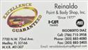 Reinaldo Paint & Body Shop Inc. Logo