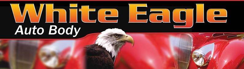 White Eagle Auto Body Oswego 851s. Lake St, Oswego, IL 60543 White Eagle Auto Body Oswego Logo