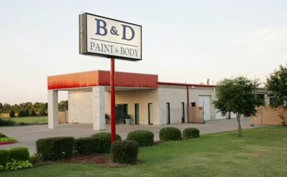 B & D Collision 1330 N Belt Line Rd, Mesquite, TX 75149 B & D Collision Logo